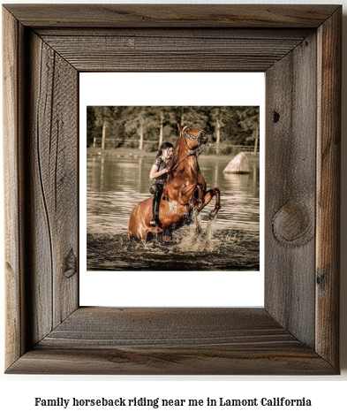 family horseback riding near me in Lamont, California